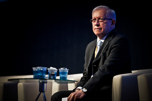 Juarez Quadros, presidente da Anatel, durante o Futurecom 2017